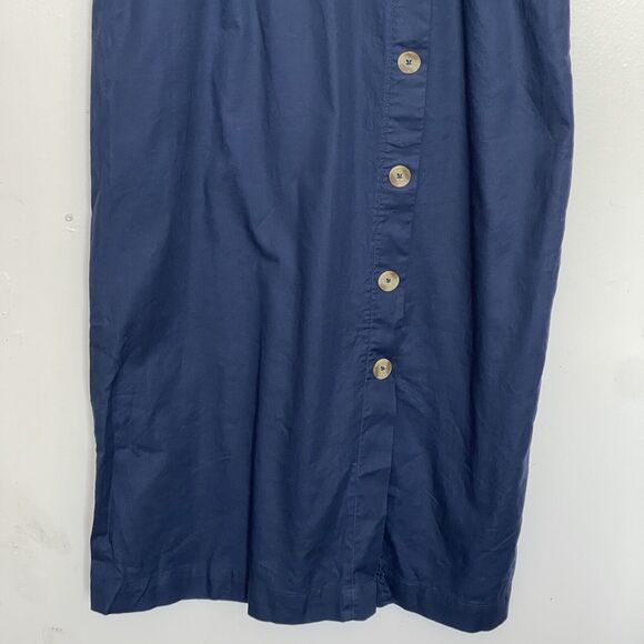 Time And Tru Dress Womens Size Medium Size 8-10 Blue Belt Cove Boho Bohemian - Picture 5 of 11